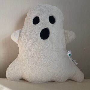 White Ghost Plush Pillow NWOT